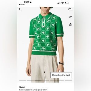 Gucci Horseprint shirt